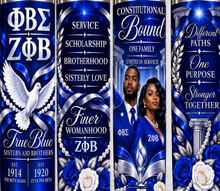 Load image into Gallery viewer, Junene’s Blues 2026 Signature Tumbler Collection – 20 oz