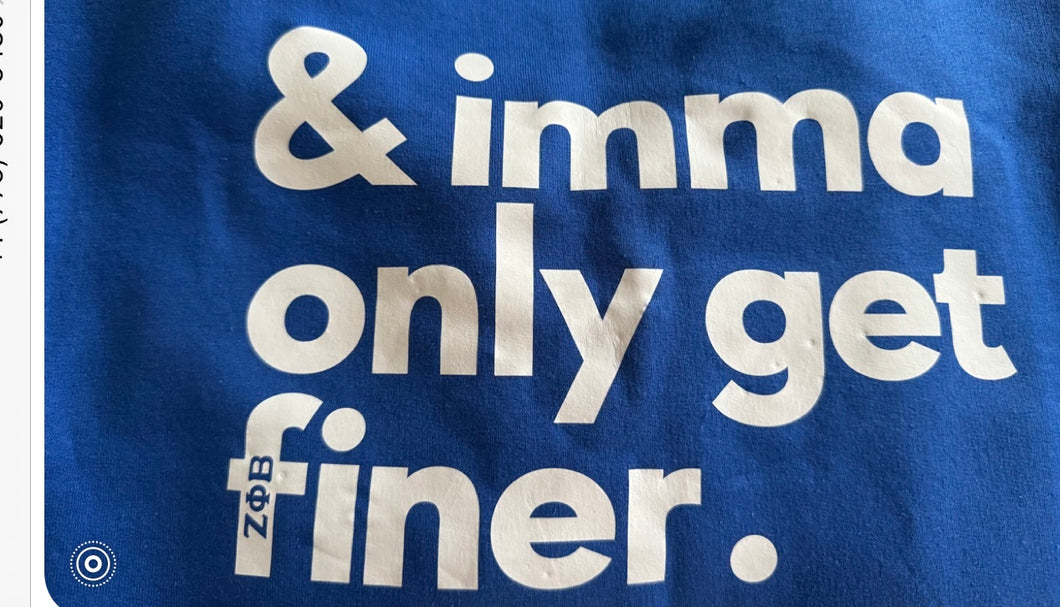 I’m only going to get finer