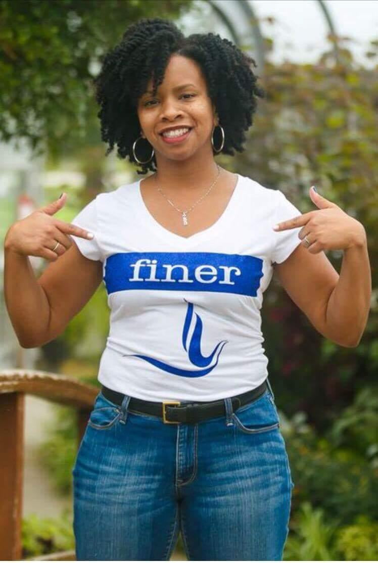 Finer white-tee shirt